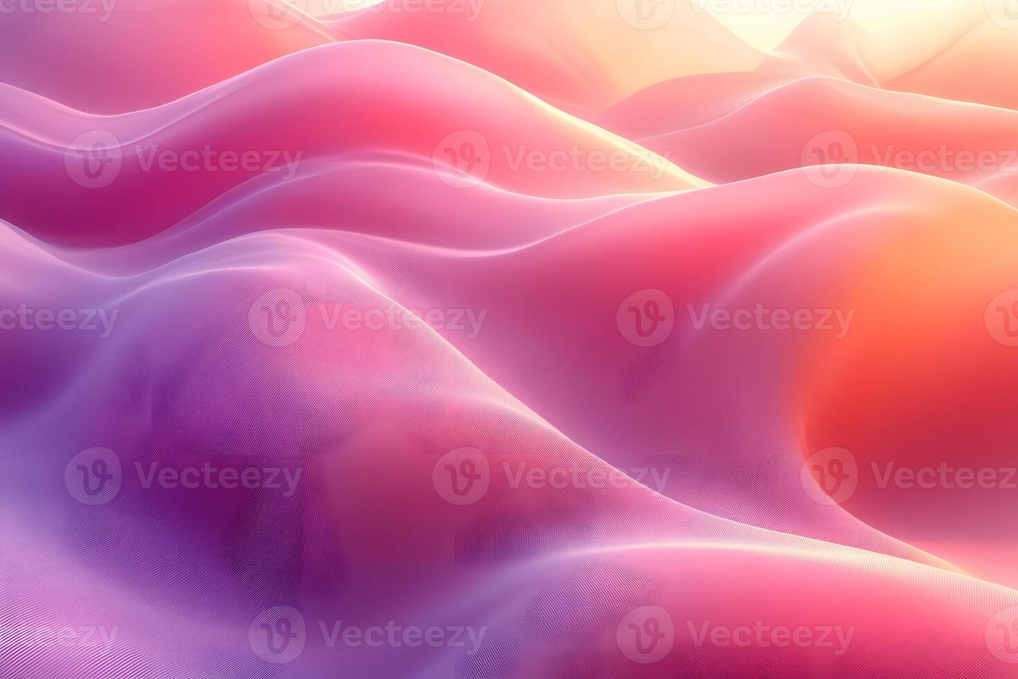 Dreamy Abstract Gradient Waves Design for Digital Art and Modern Backgrounds photo