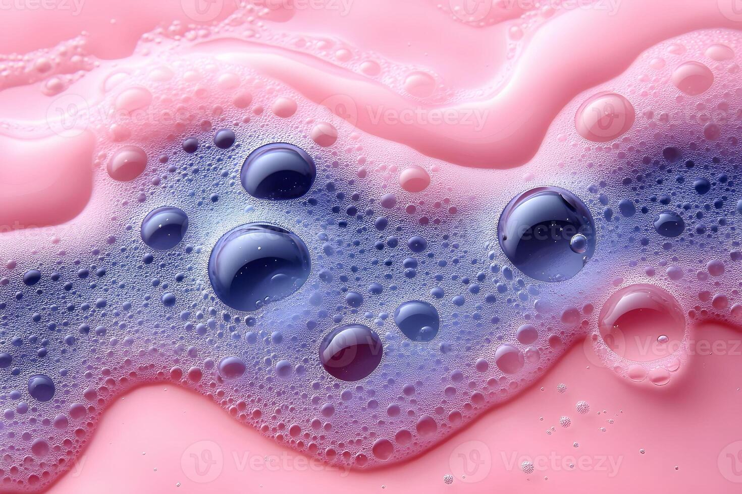 Abstract Pastel Bubbles and Foam Texture for Creative Background Design Projects photo