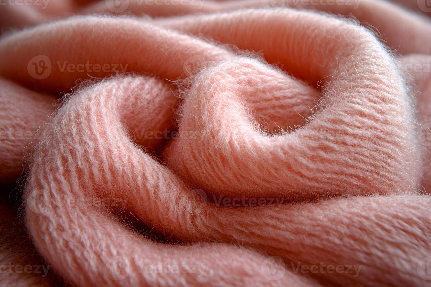Soft Pink Wool Texture for Cozy Winter Designs and Fashion Projects photo