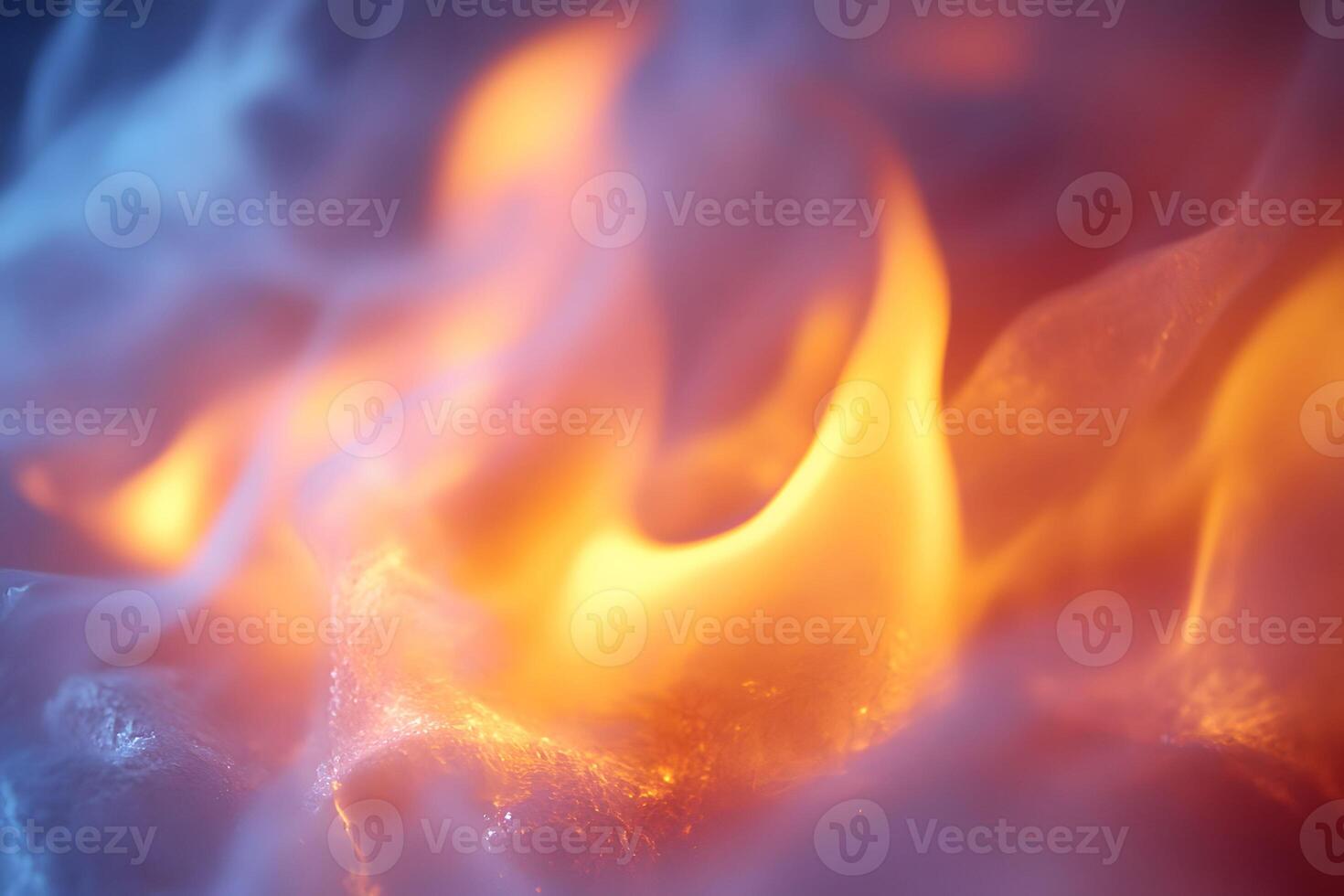 Abstract Fiery Flames Background for Creative Design Projects photo