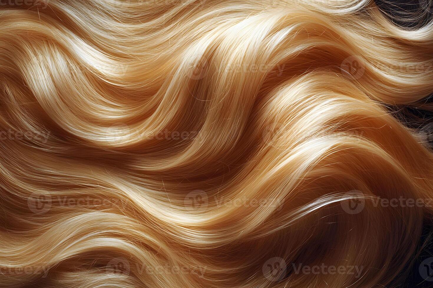 Luxurious Golden Blonde Hair Texture for Beauty and Fashion photo