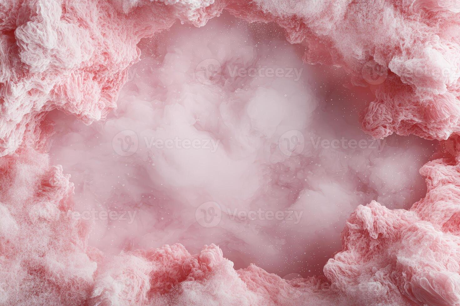 Abstract pink cloud background with soft texture photo