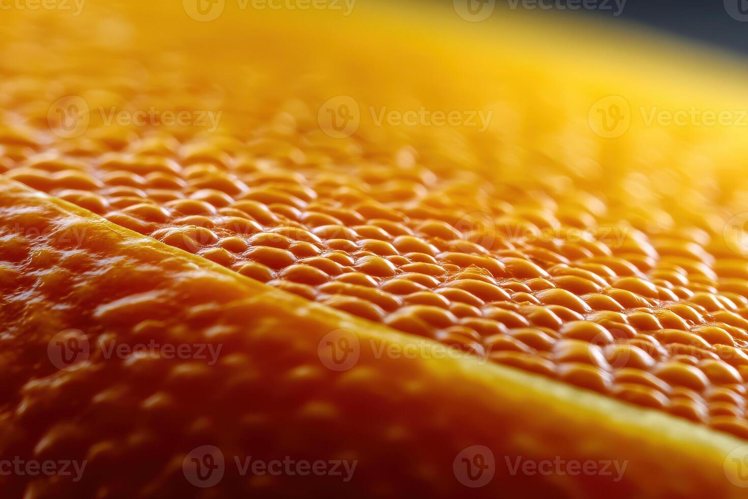 Close-up view of textured orange surface revealing details photo