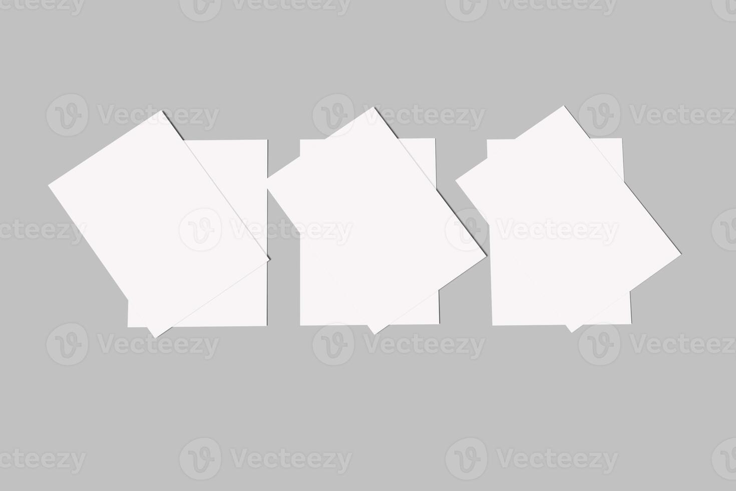 Realistic postcard mockup photo