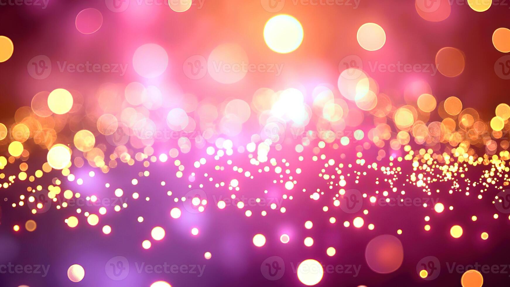 Vibrant Colorful Bokeh Lights Background for Creative Projects photo
