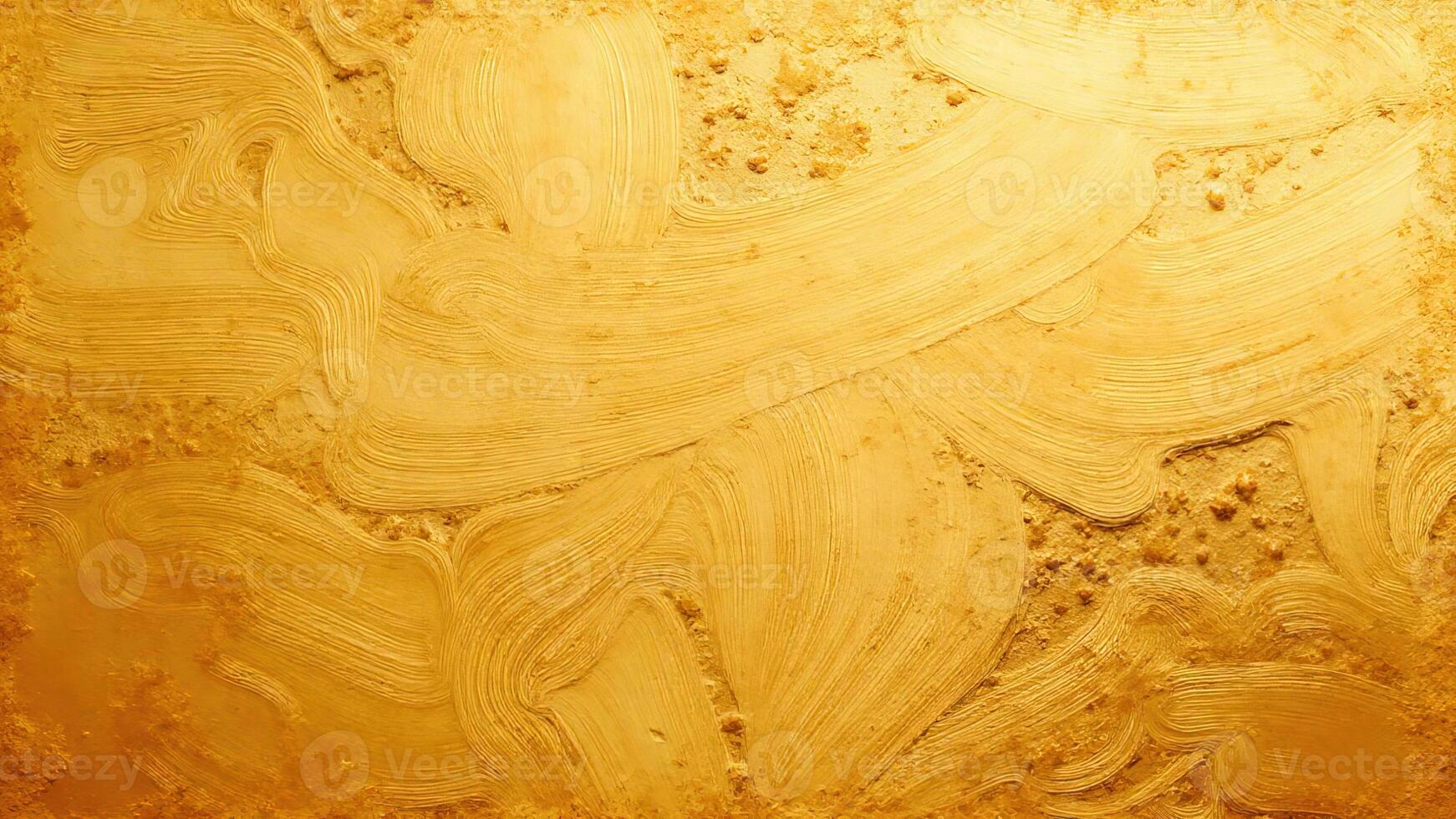 Abstract Yellow Texture with Smooth Lines and Subtle Patterns photo