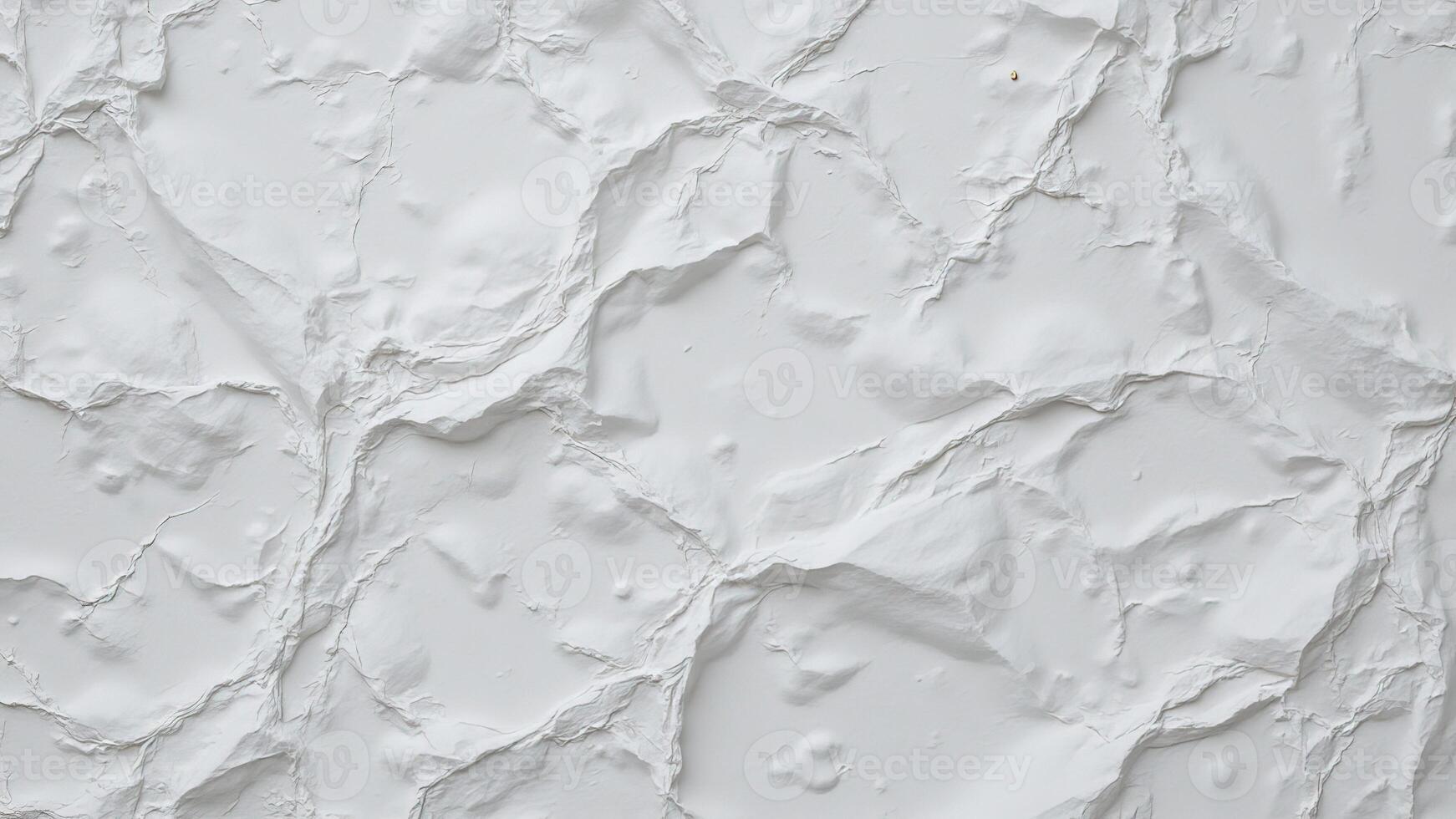 Textured White Surface with Creases and Abstract Patterns photo