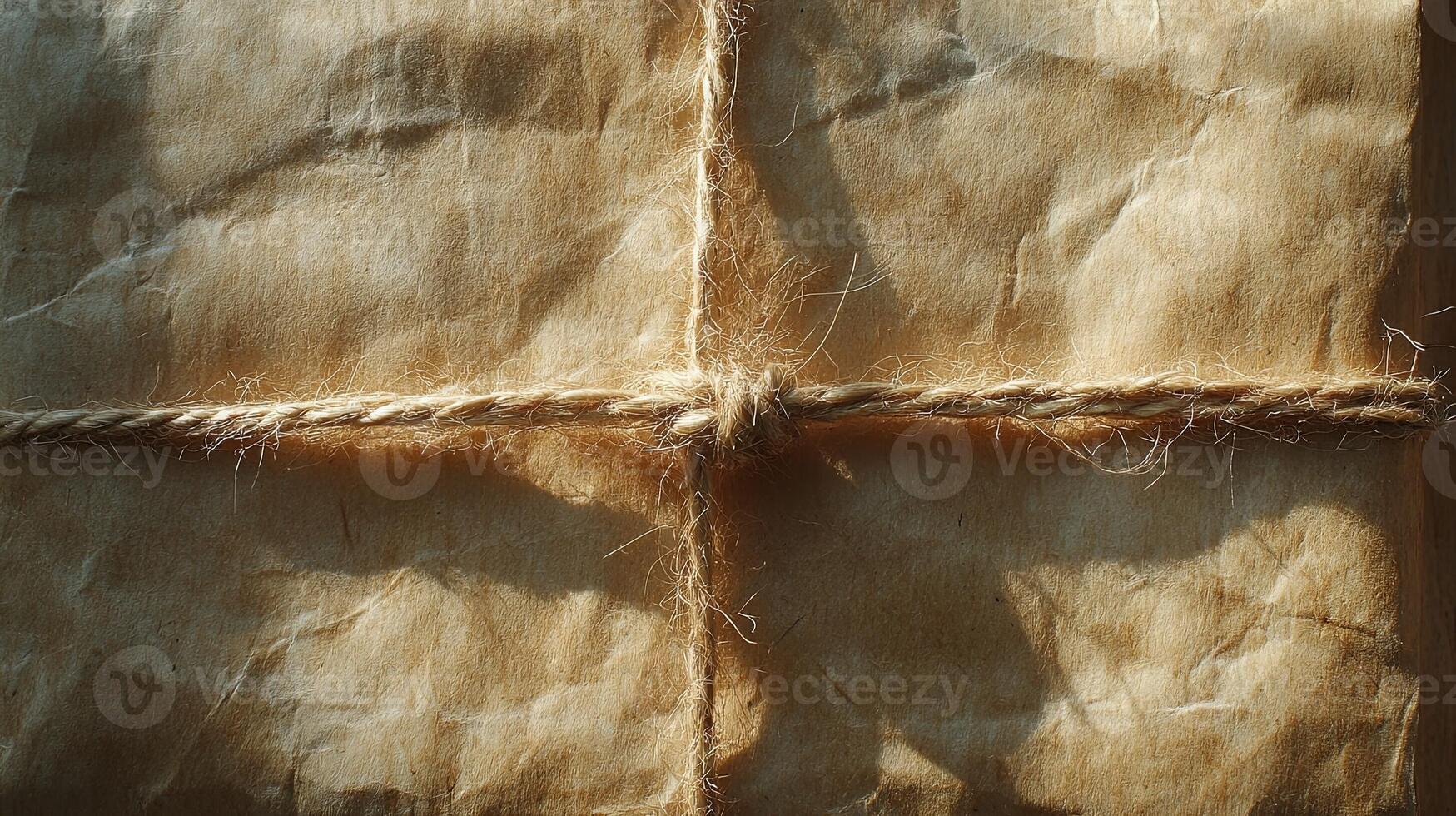 A close up of a wrapped up piece of paper photo