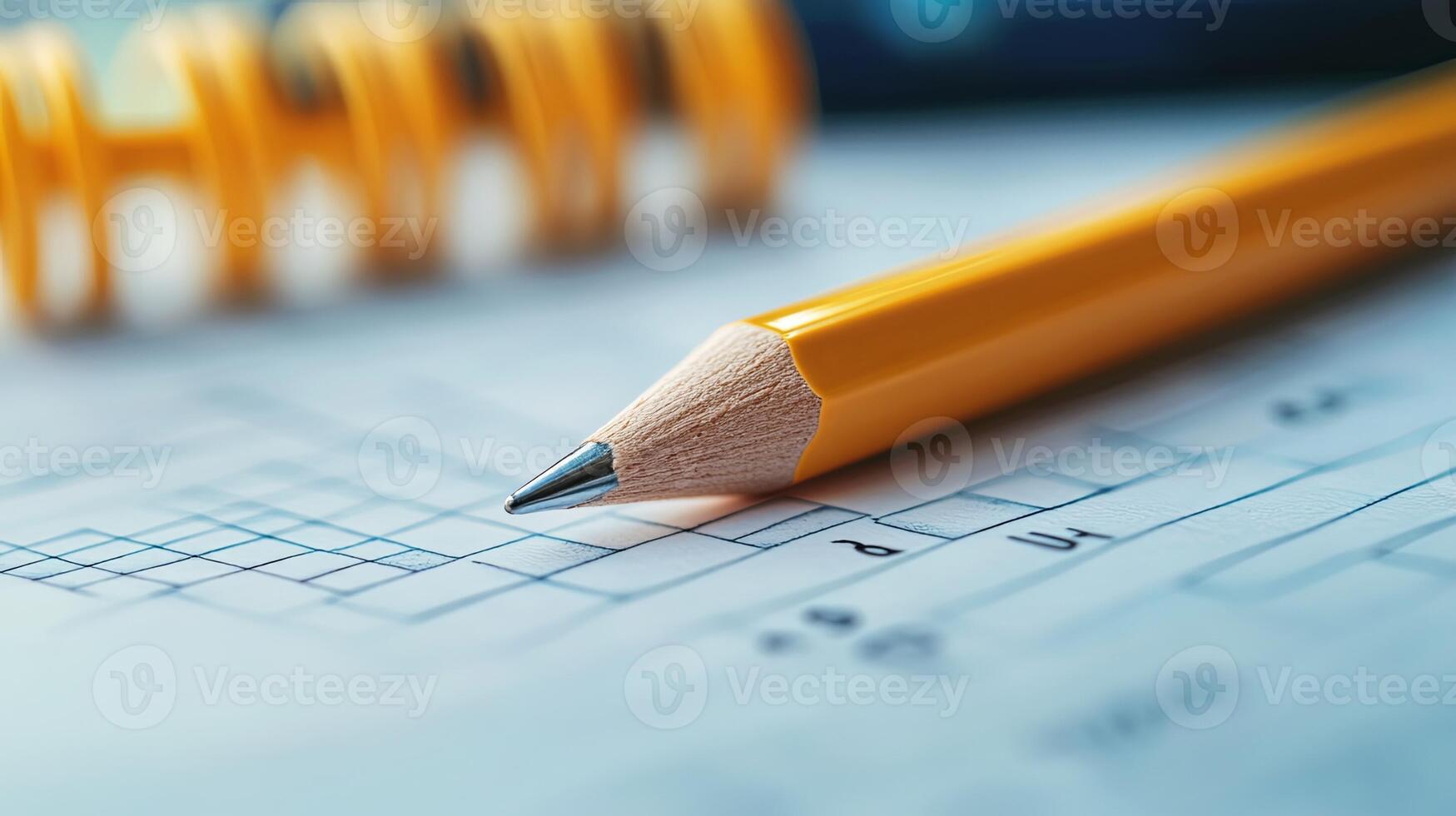 Classic Stationery Items - Pencil and Paper photo
