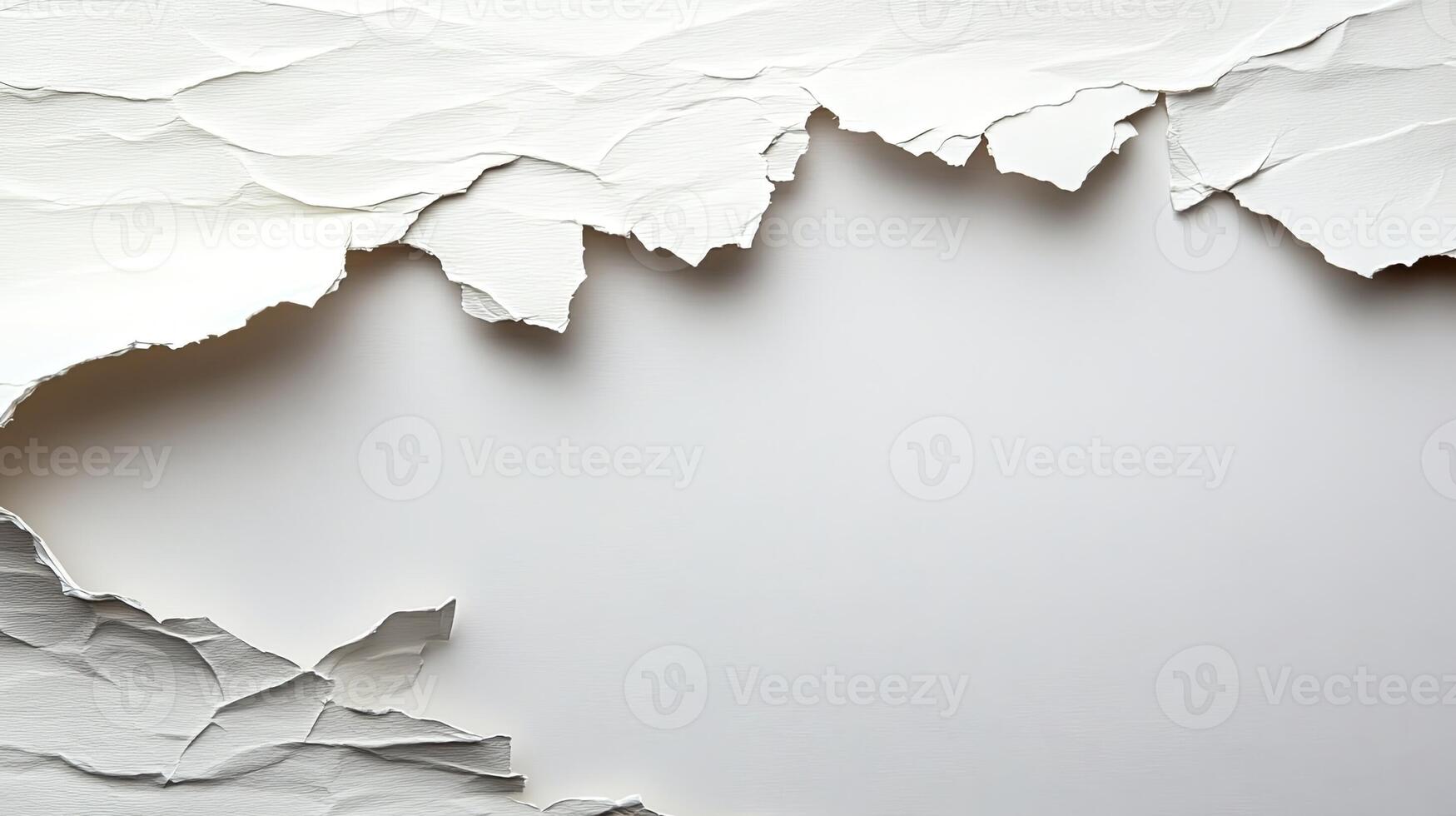 Creative Torn Paper Background with Hole for Design Projects photo