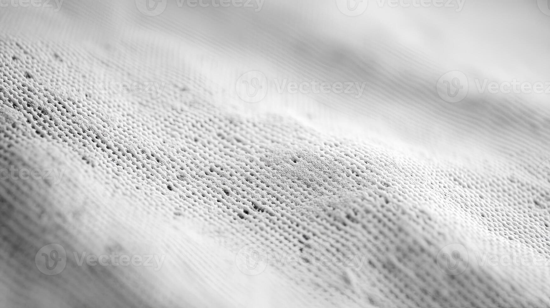 Crisp White Shirt Fabric Close-Up Showcasing Texture and Detail photo