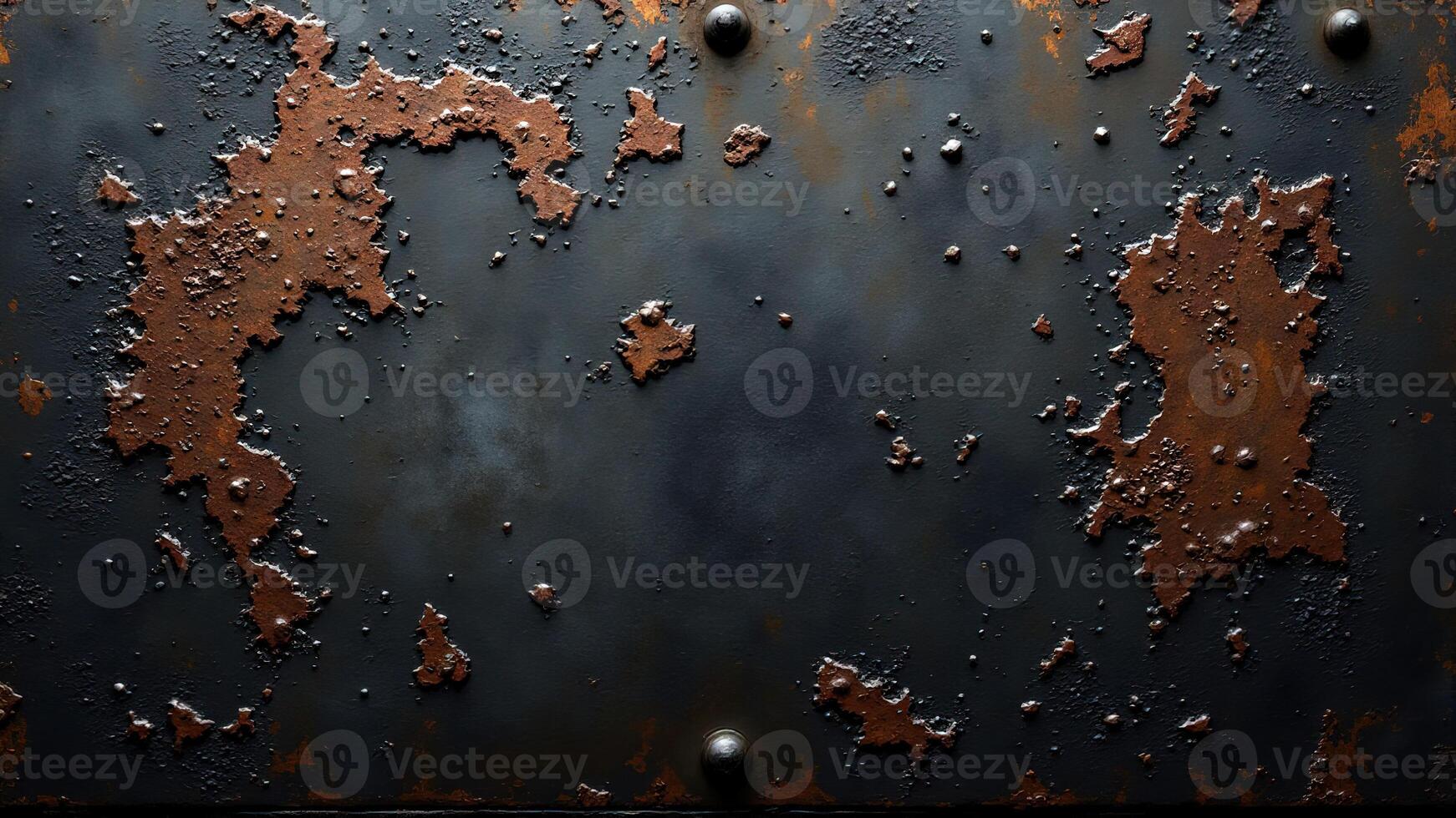Weathered Metallic Surface with Rust and Texture Detail photo