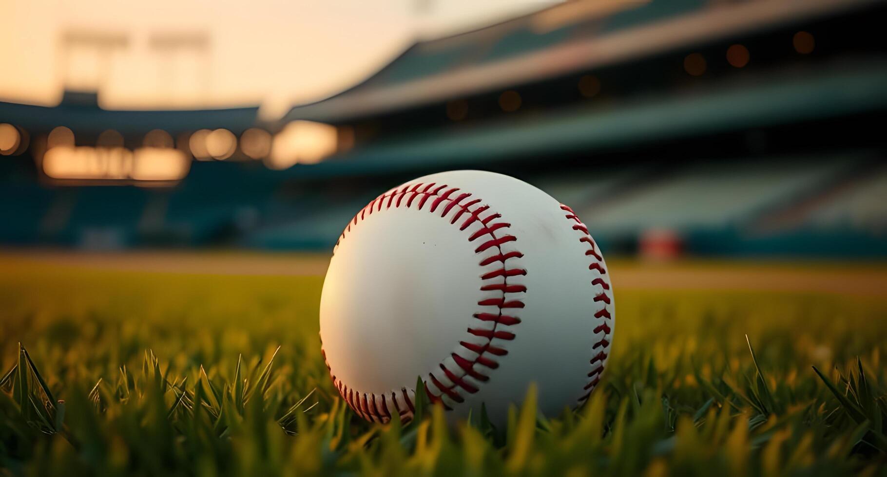 Baseball on the Field photo