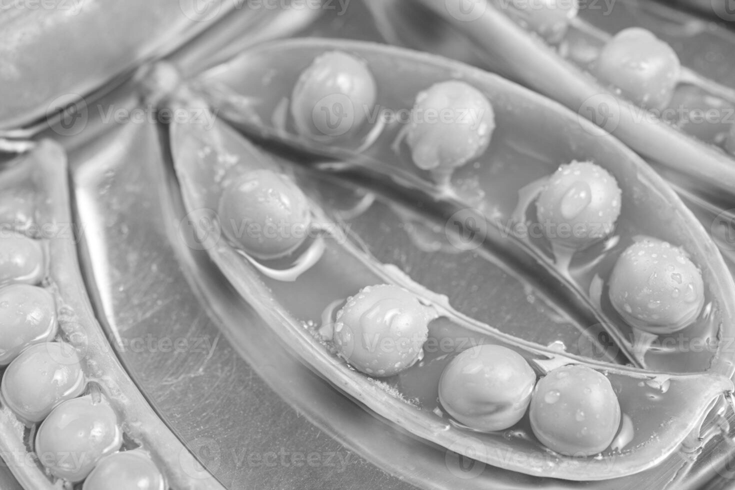 Pea pods creative design photo