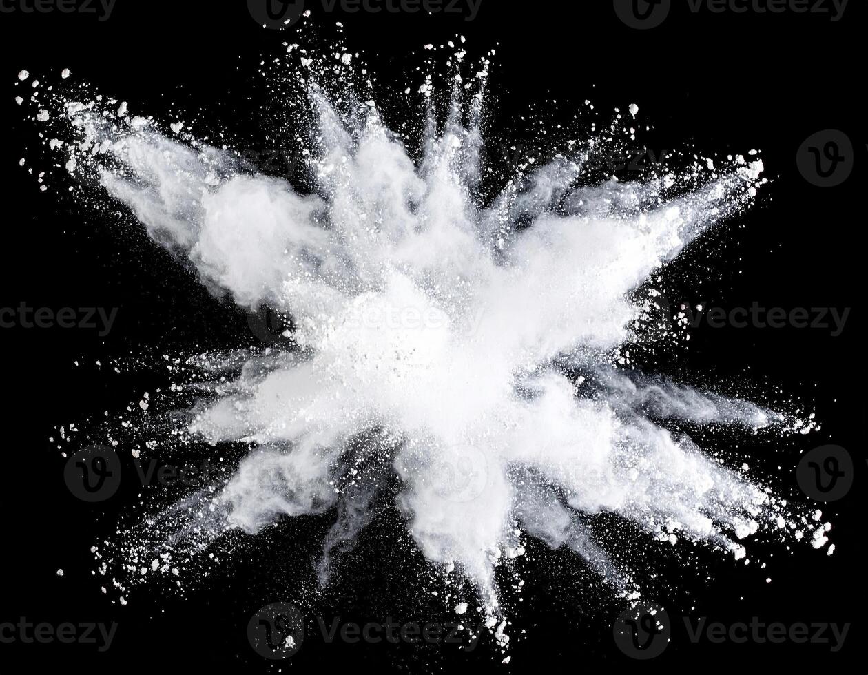Powder explosion background photo