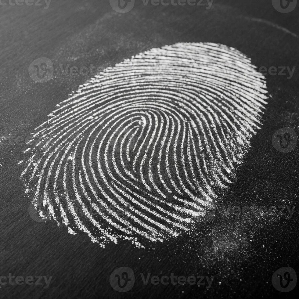 Fingerprint Identification and Security for Business and Authentication Concepts photo