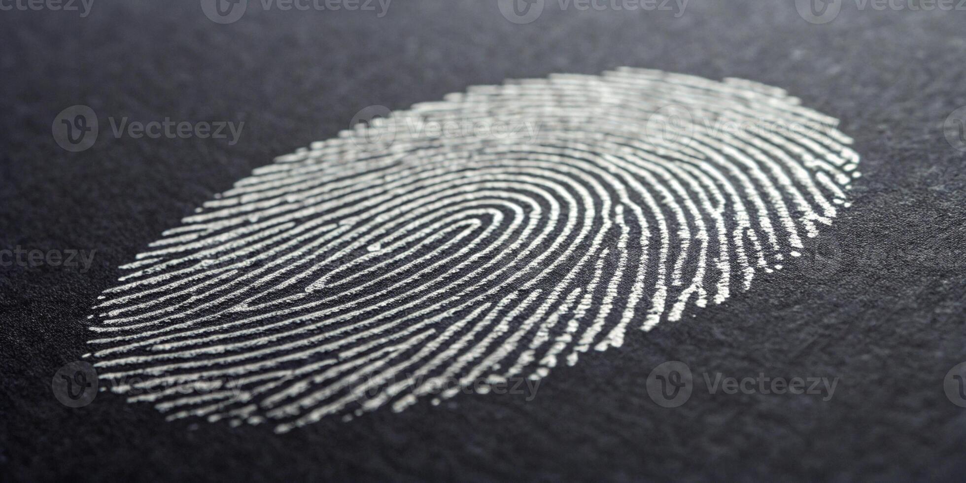 Fingerprint graphic for business purposes, showcasing unique identification or security measures, can be used for multiple applications photo