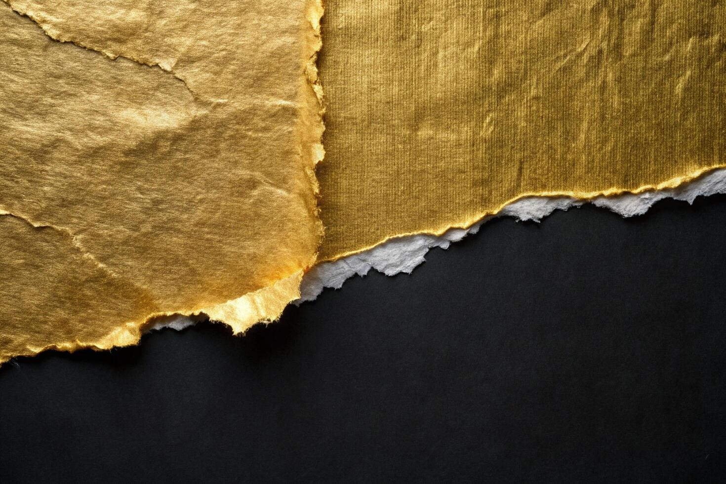 Elegant gold and black paper texture background for premium business and marketing materials photo