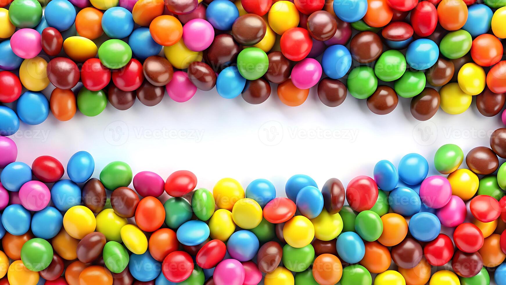 sugar coated candies background photo