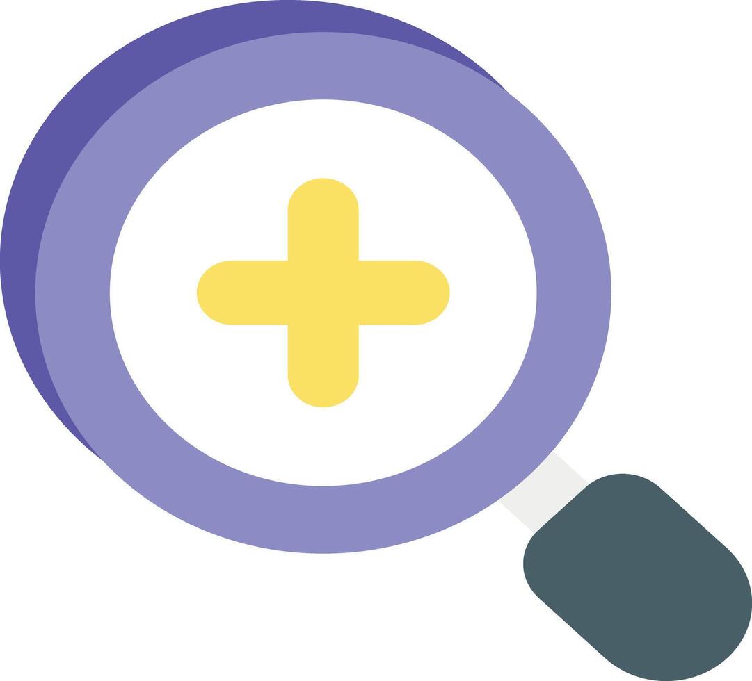 Zoom In Flat User Interface Icons and Illustrations Pack vector