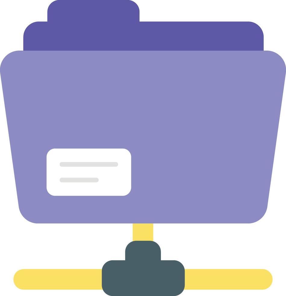 file cabinet Flat User Interface Icons and Illustrations Pack vector