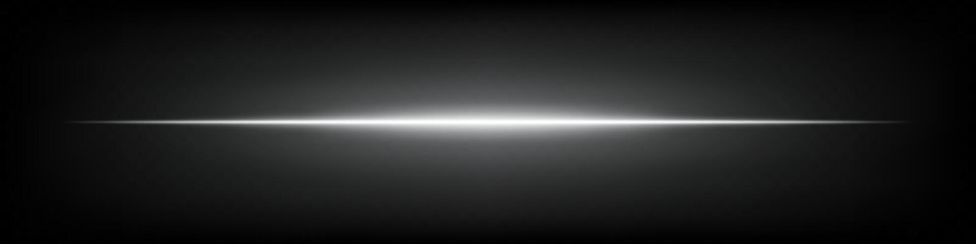 A black background with a bright light vector