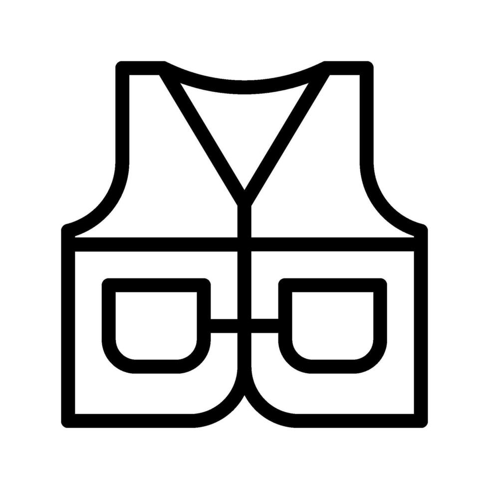 Vest icon . Safety vest icon sign. for mobile concept and web design. illustration on white background vector
