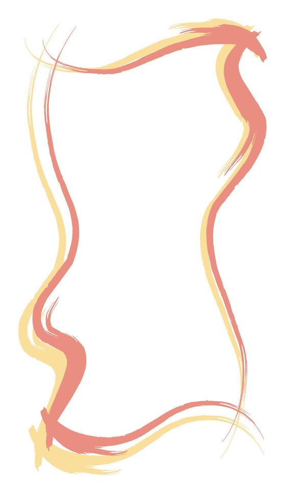 Minimalist border frame copy space vector