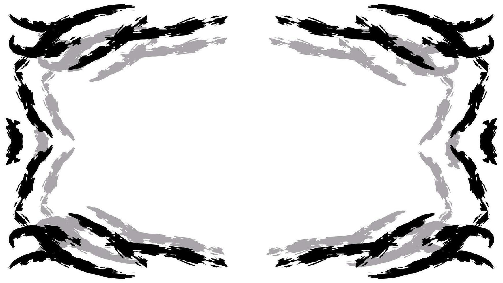 Border frame line abstract vector