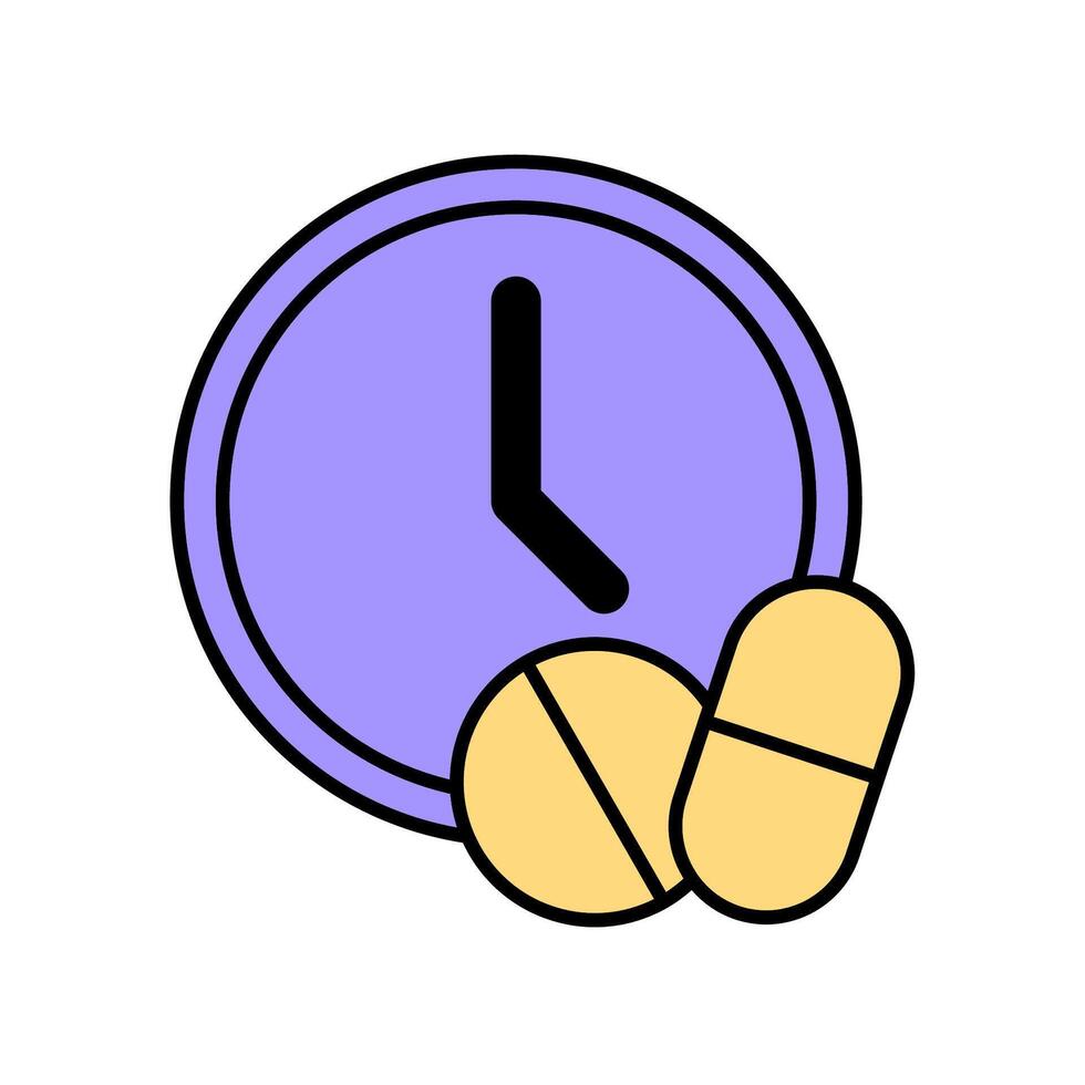 Icon a dose, isolated against a clean background. vector