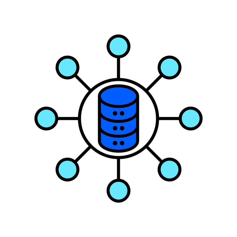 Icon a structure, isolated against a clean background. vector
