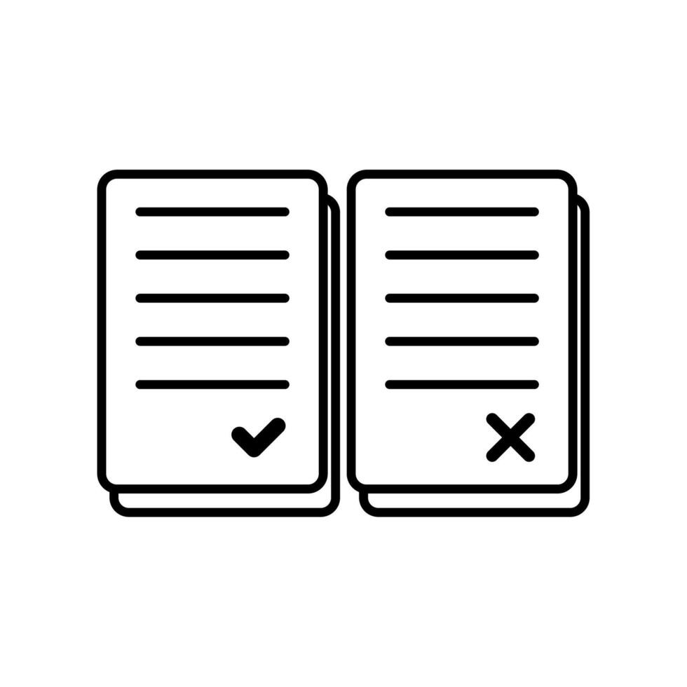 Icon a report isolated against a clean background vector