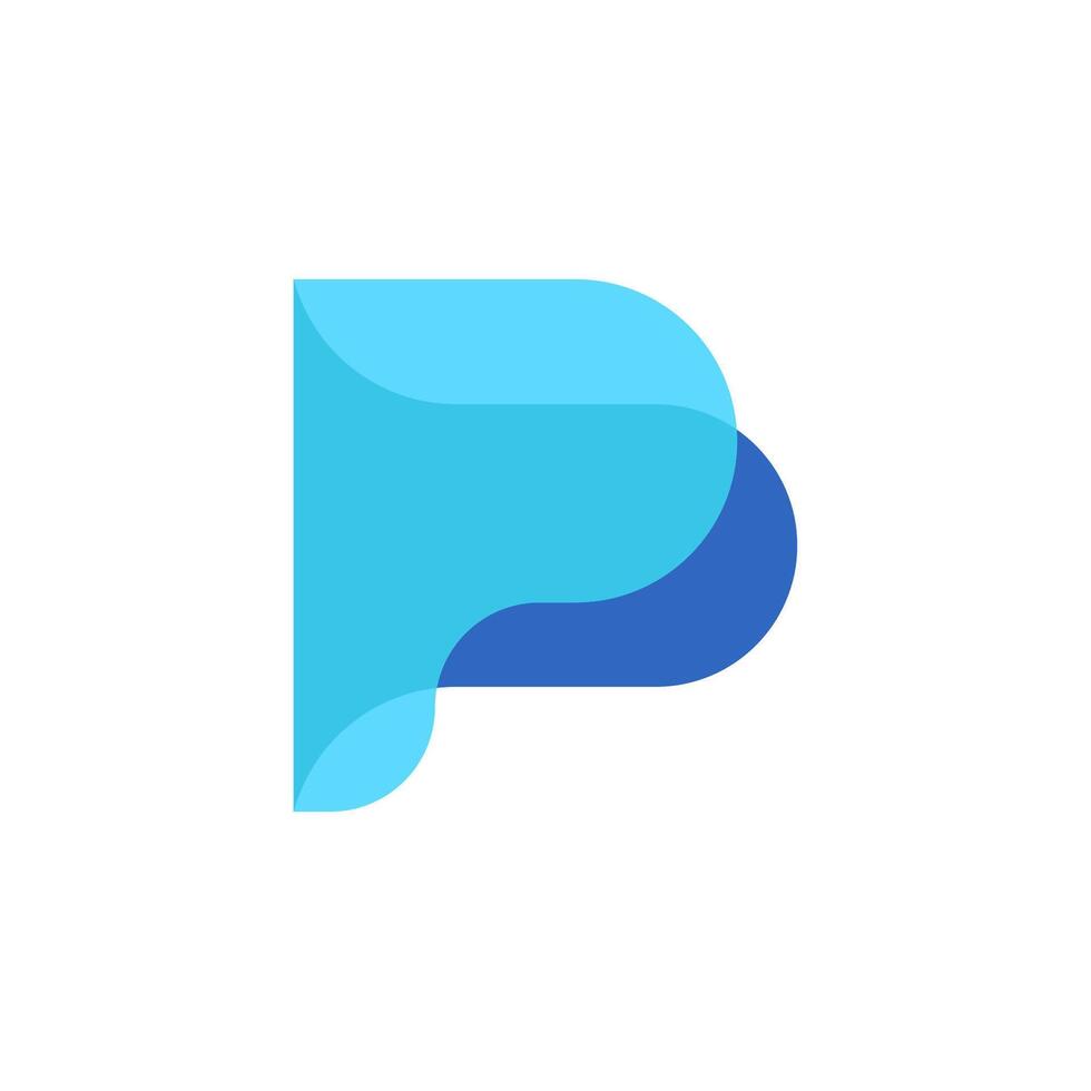 Letter PP for finance logo design template vector