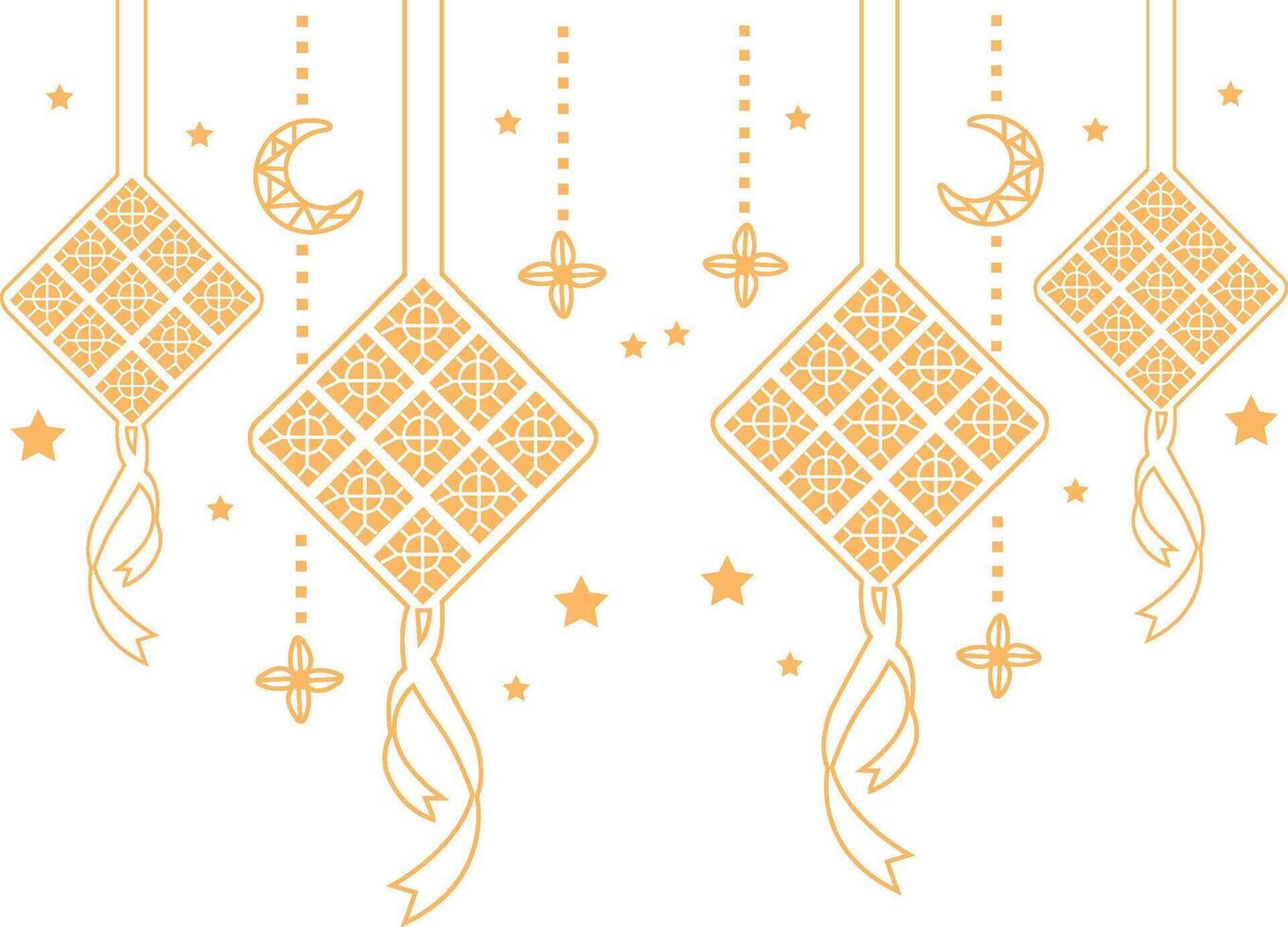 eid al effect design vector