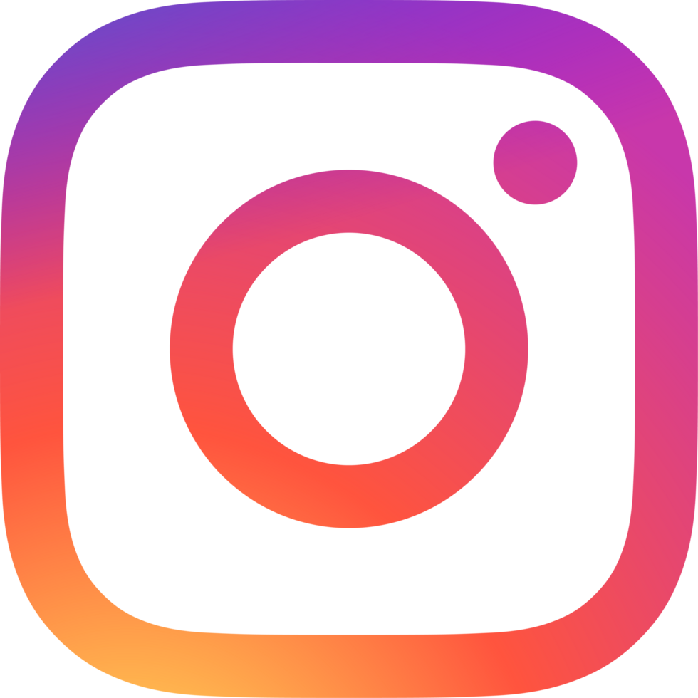 Instagram Letter Logo Icon IG App Transparent Background Premium Social Media Design for Digital Download png
