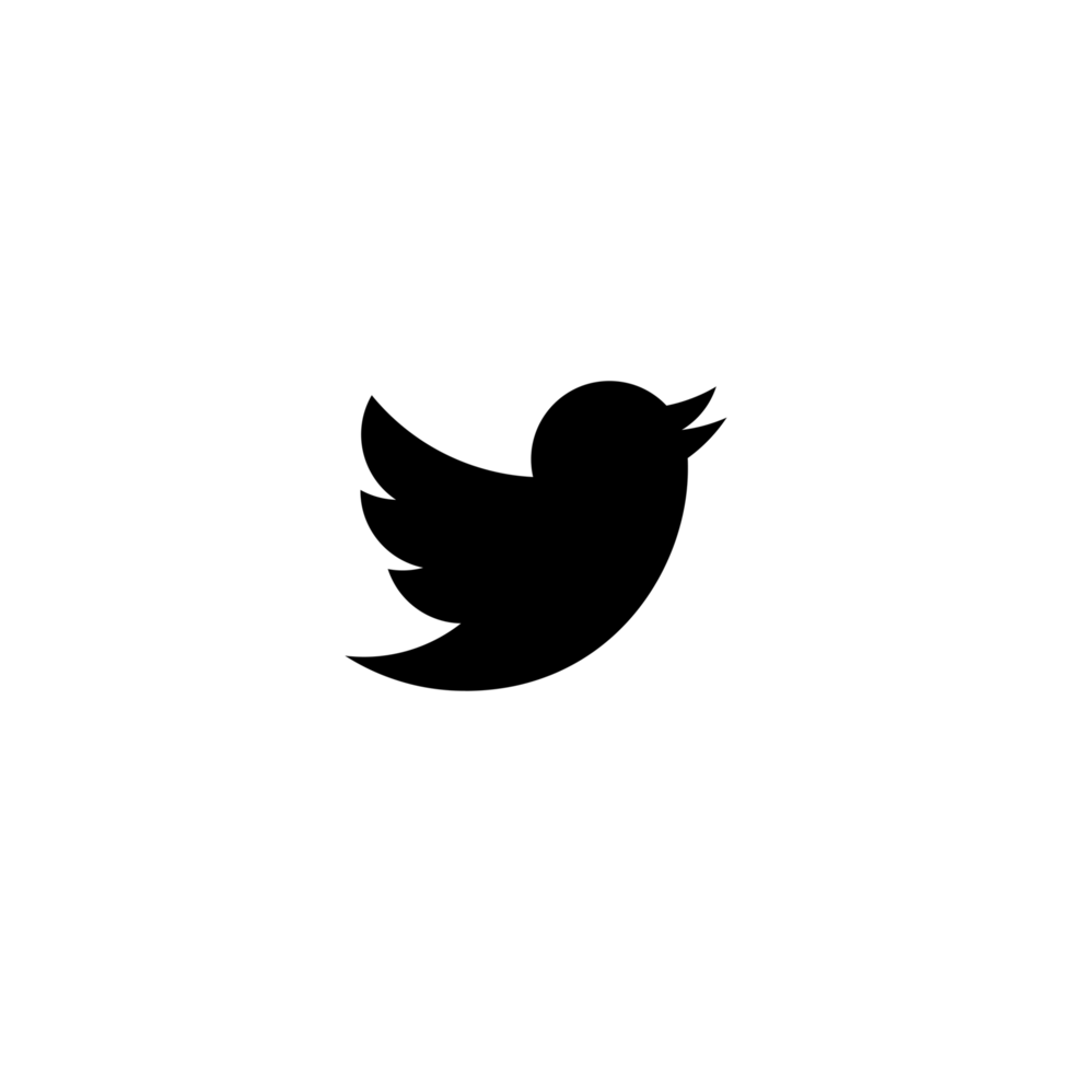 Twitter Circle White Logo Icon Twitter App Transparent Background Premium Social Media Design for Digital Download png