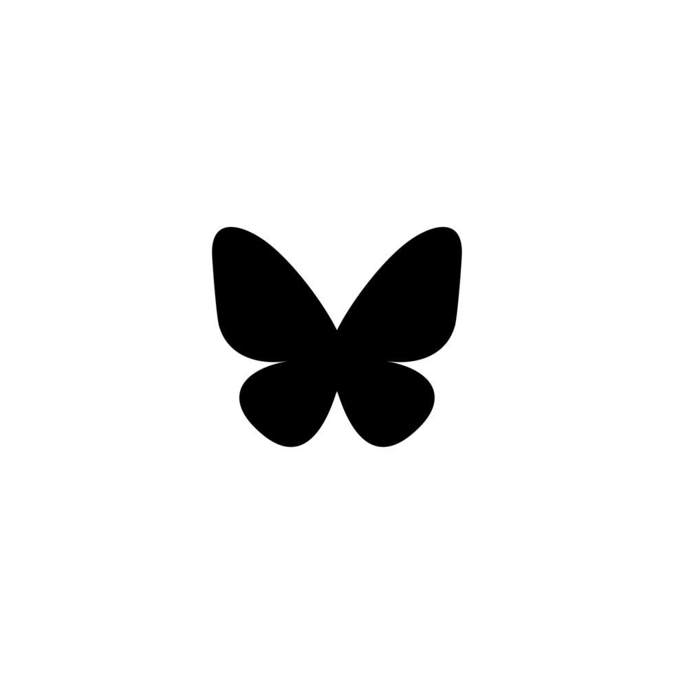 Bluesky White Logo Icon Bluesky App Editable Transparent Background Premium Social Media Design for Digital Download png