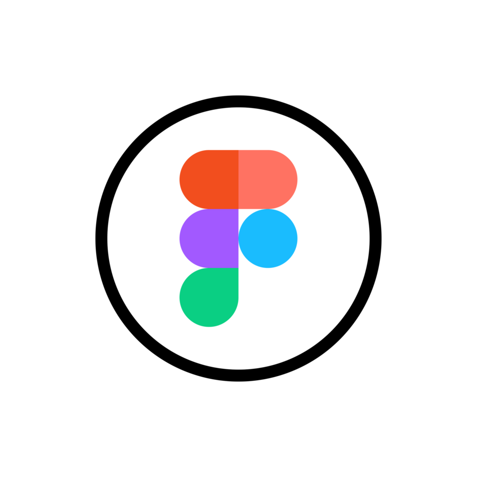 Figma Logo Circle Outline Icon Figma App Editable Transparent Background Premium Social Media Design for Digital Download. png
