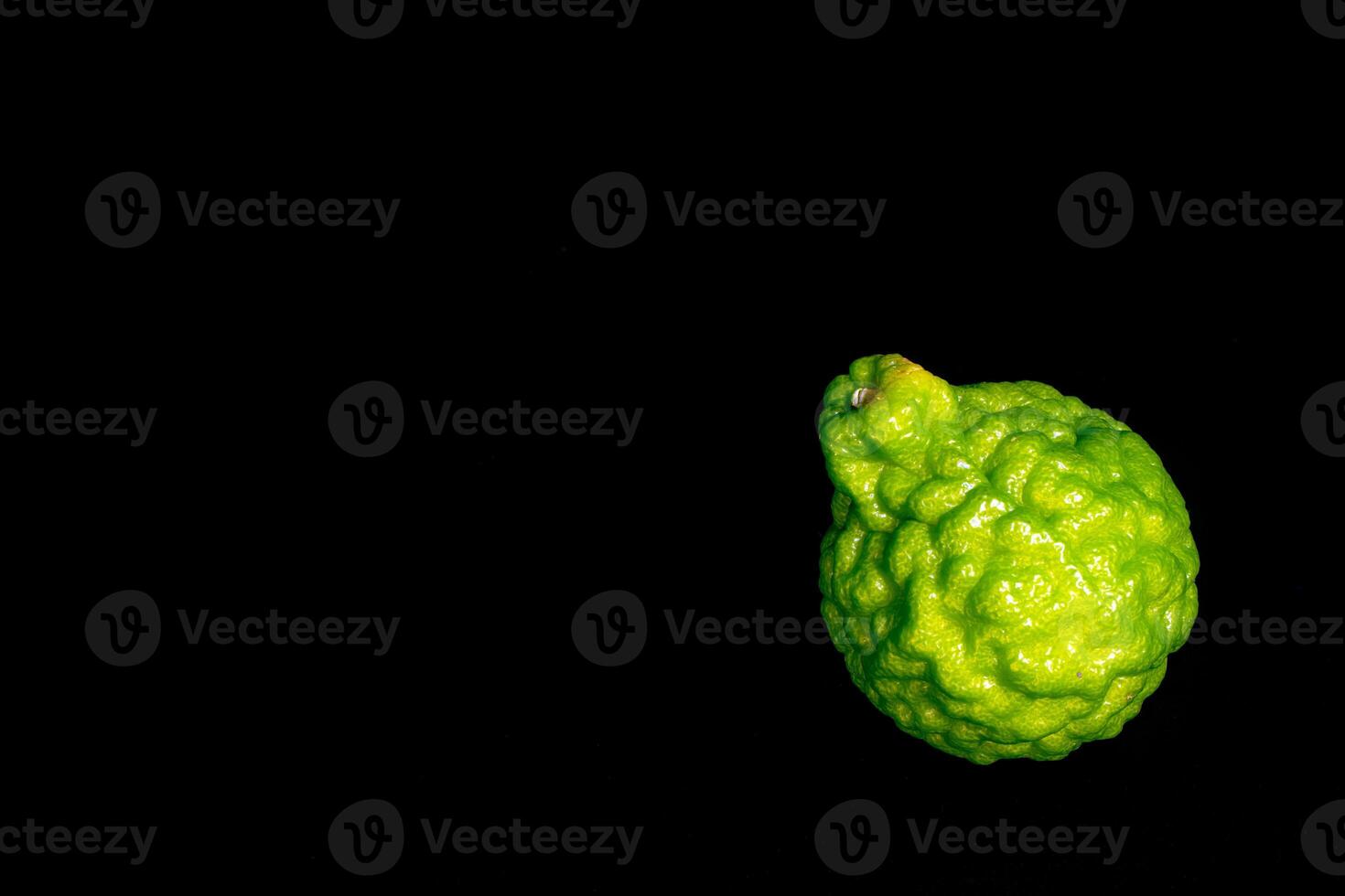 A freshness Bergamot Peel shiny green photo