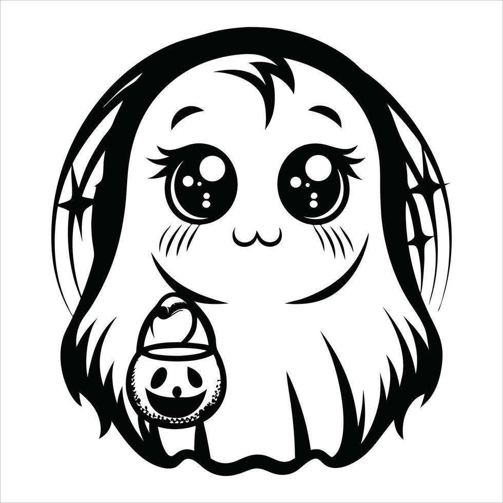 Gentle Ghost Glow vector