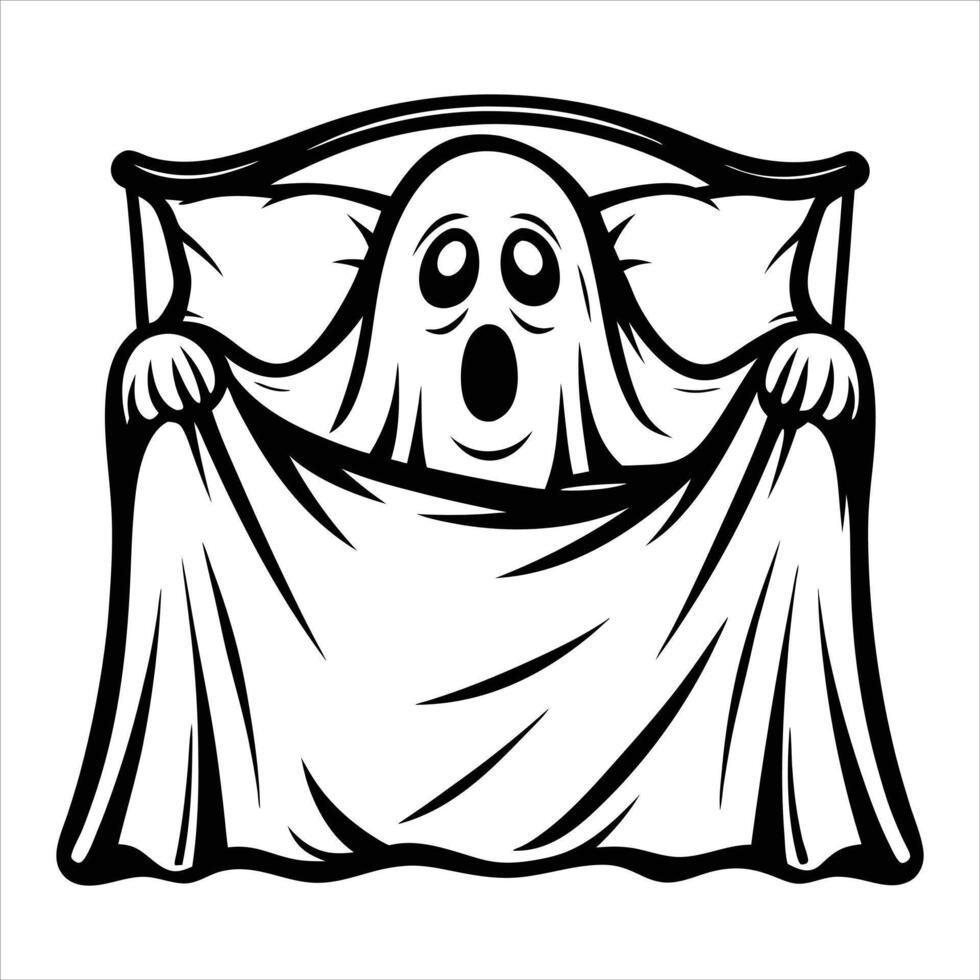 Surprise Ghost Encounter vector