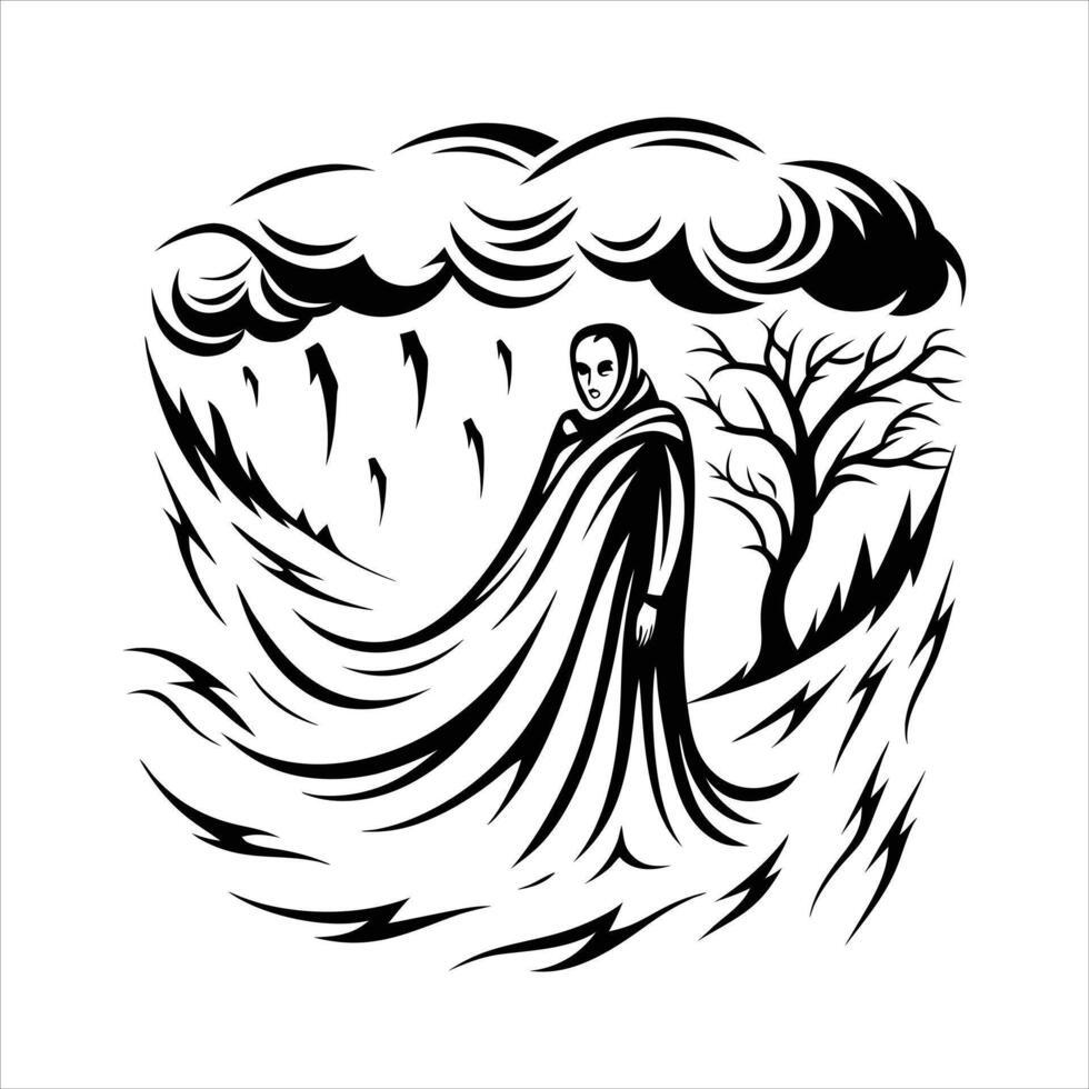 Cloak of the Tempest vector