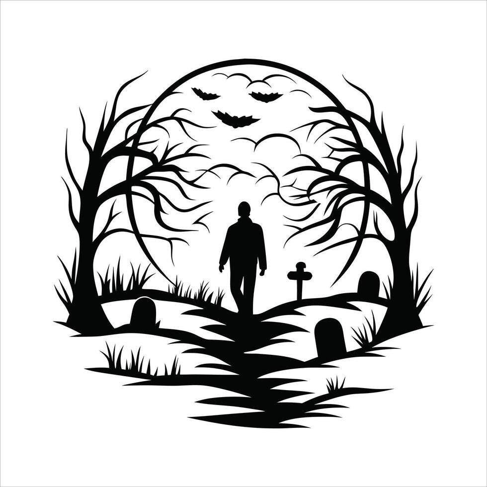 Graveyard of the Undead vector