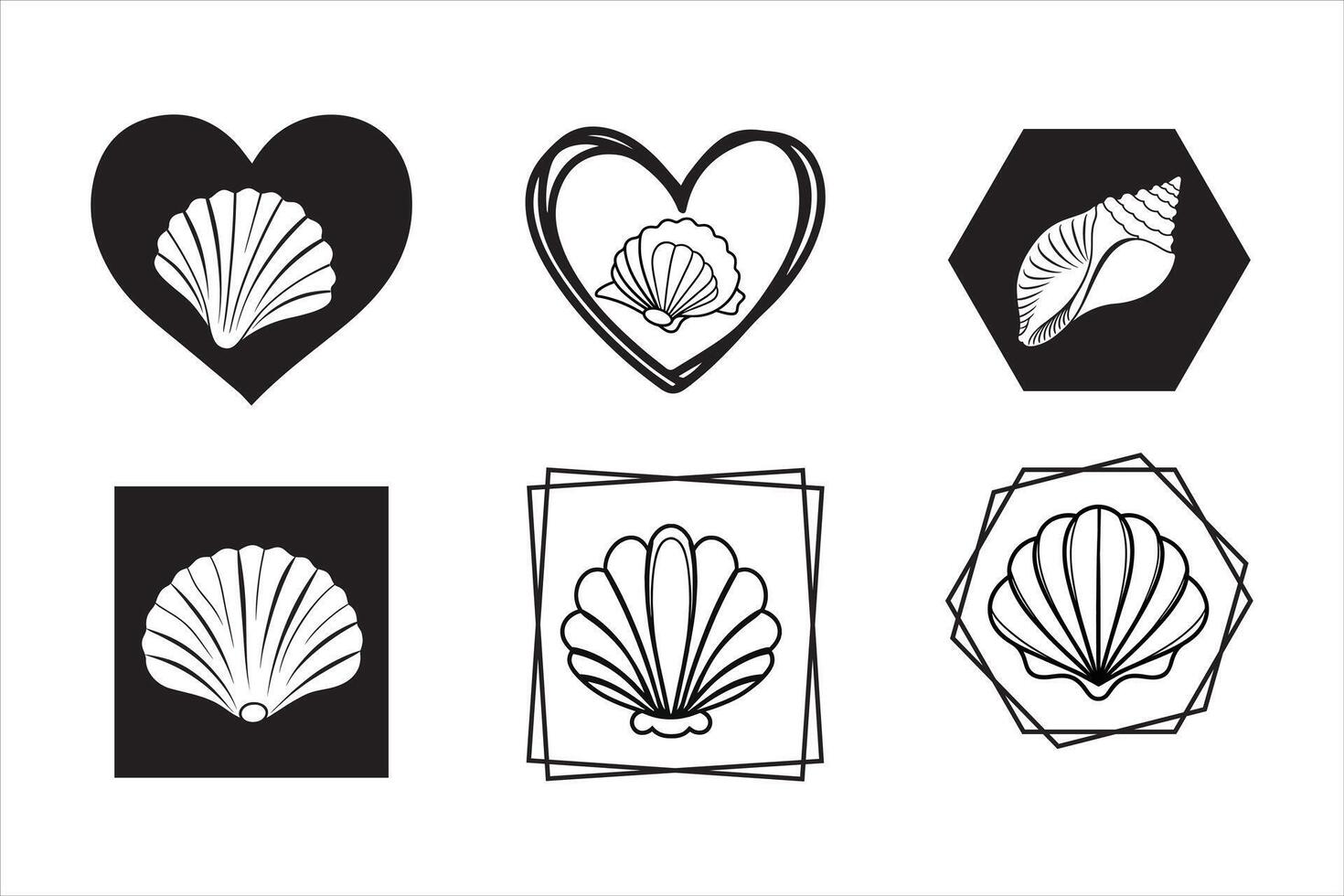 Sea Shell Bundle vector