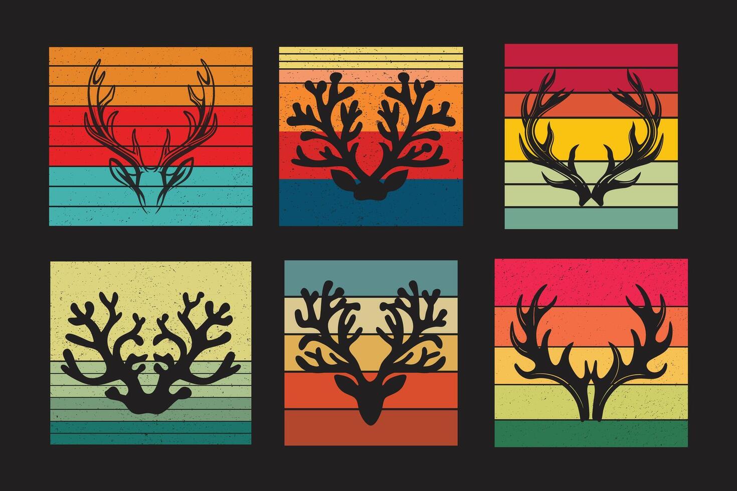 Antlers and Arrows vector