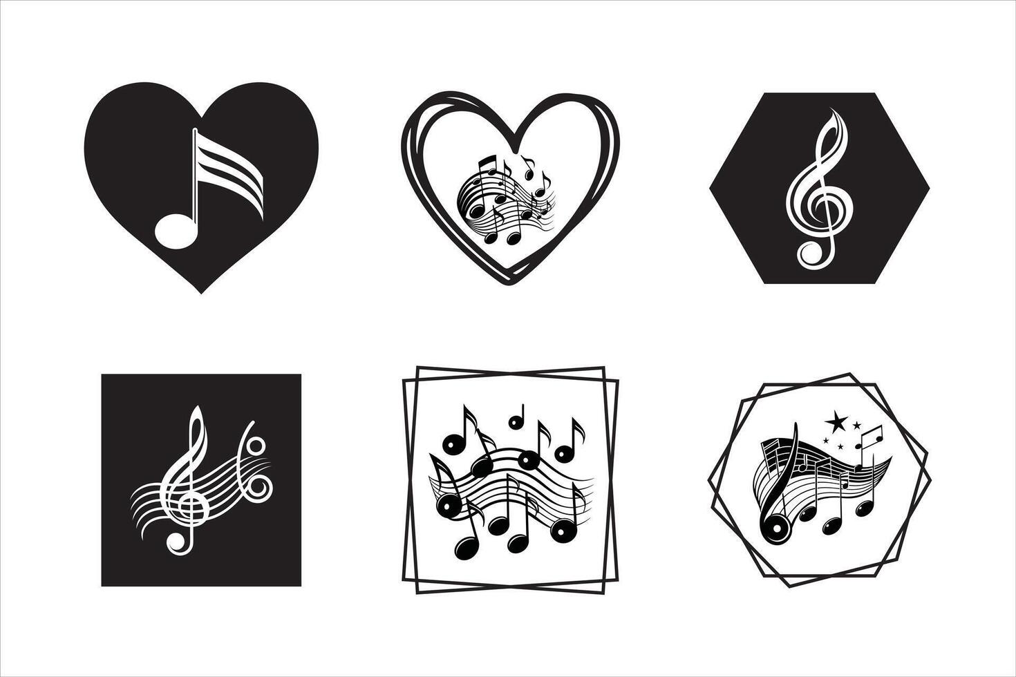 Music Notes Vibes vector