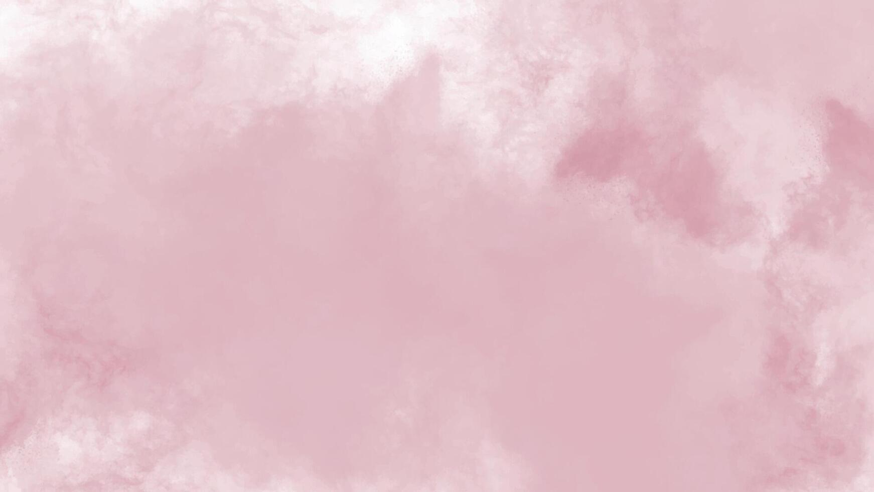 Soft Pink Watercolor Texture Background vector