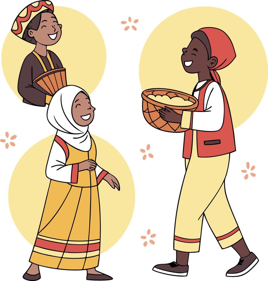 Celebration Icons for World Cultural Festivals vector