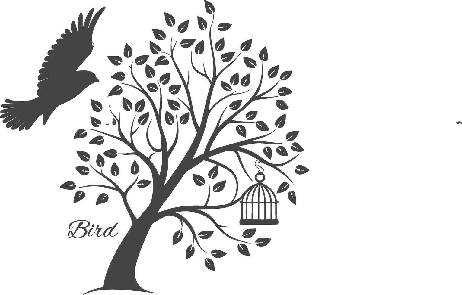 Unique Tree Symbol Logo for Eco-Friendly Brands vector