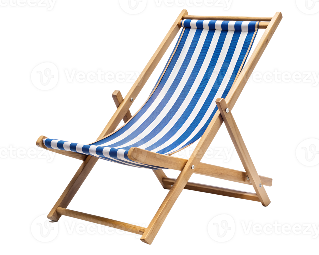 blue beach chair png